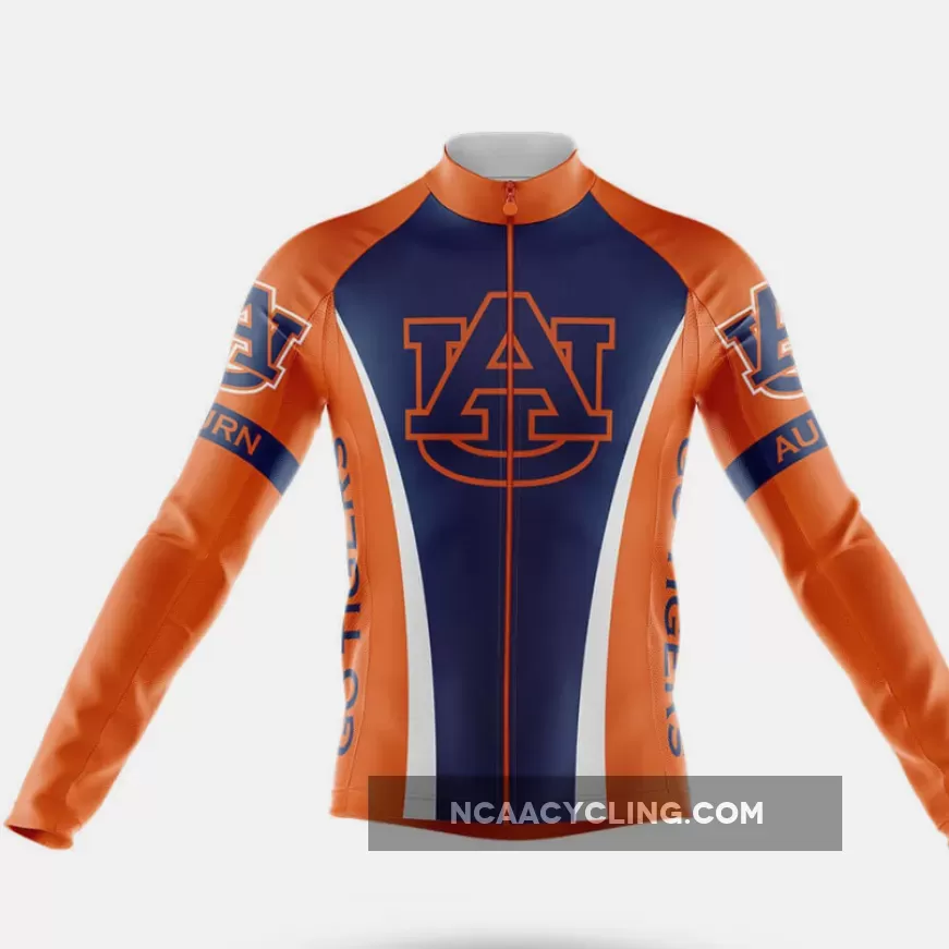 Brand New Auburn University Long Sleeve Cycling Jersey Only