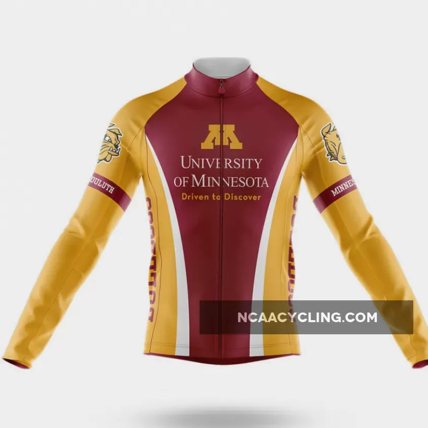 University of Minnesota Duluth Long Sleeve Cycling Jersey Only