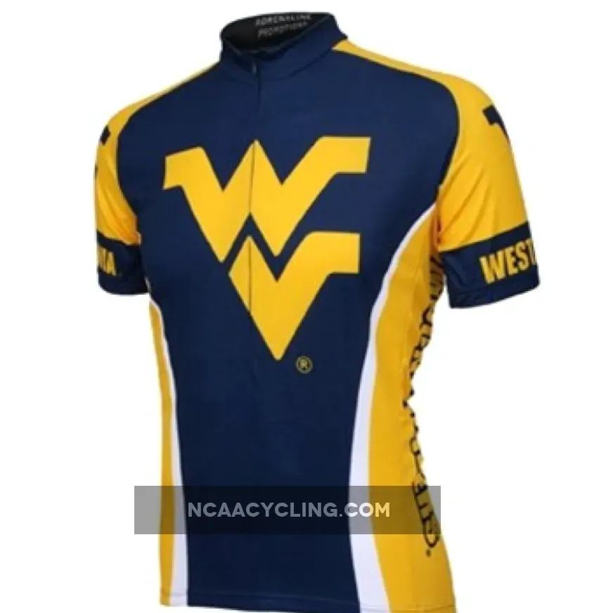 West Virginia Mountaineers Cycling Short Sleeve Jersey