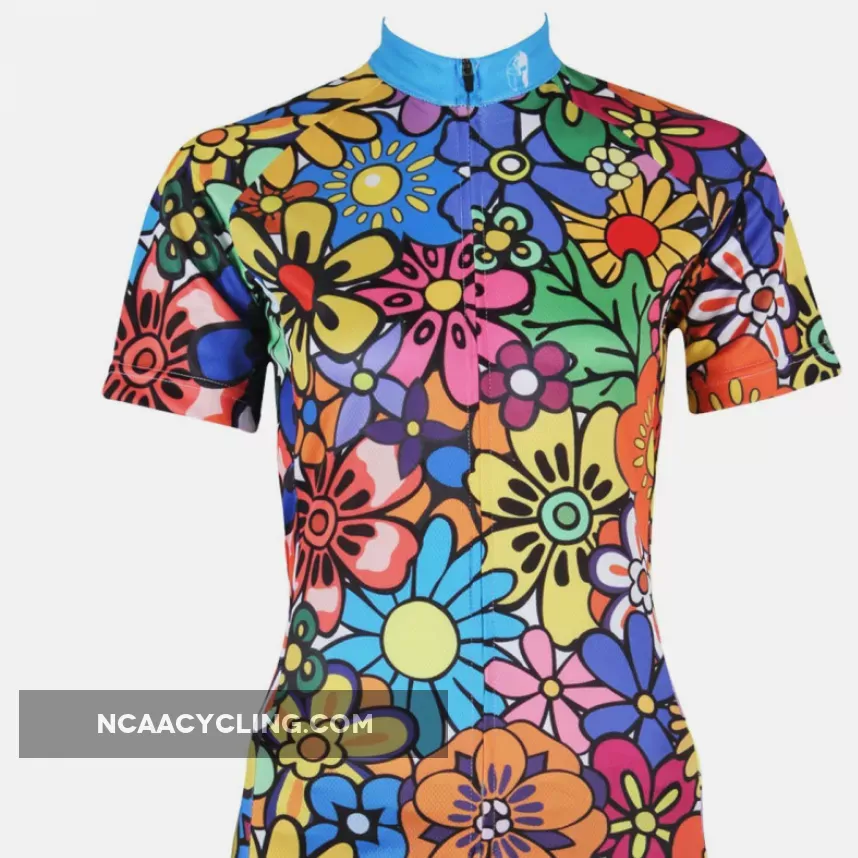 Women's Quick Dry Jersey Anthemy Pattern Women's Quick Dry Short-Sleeve Cycling Jersey.114