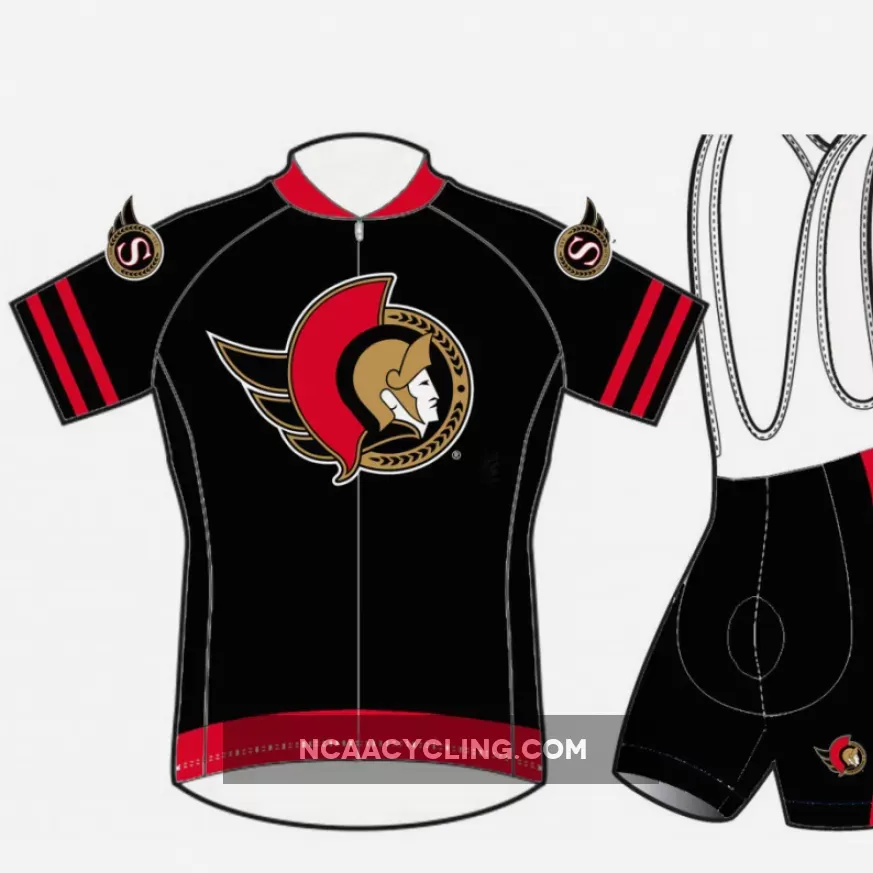 NHL Ottawa Senators Cycling Jerseys (Bib) Shorts Z-1905813
