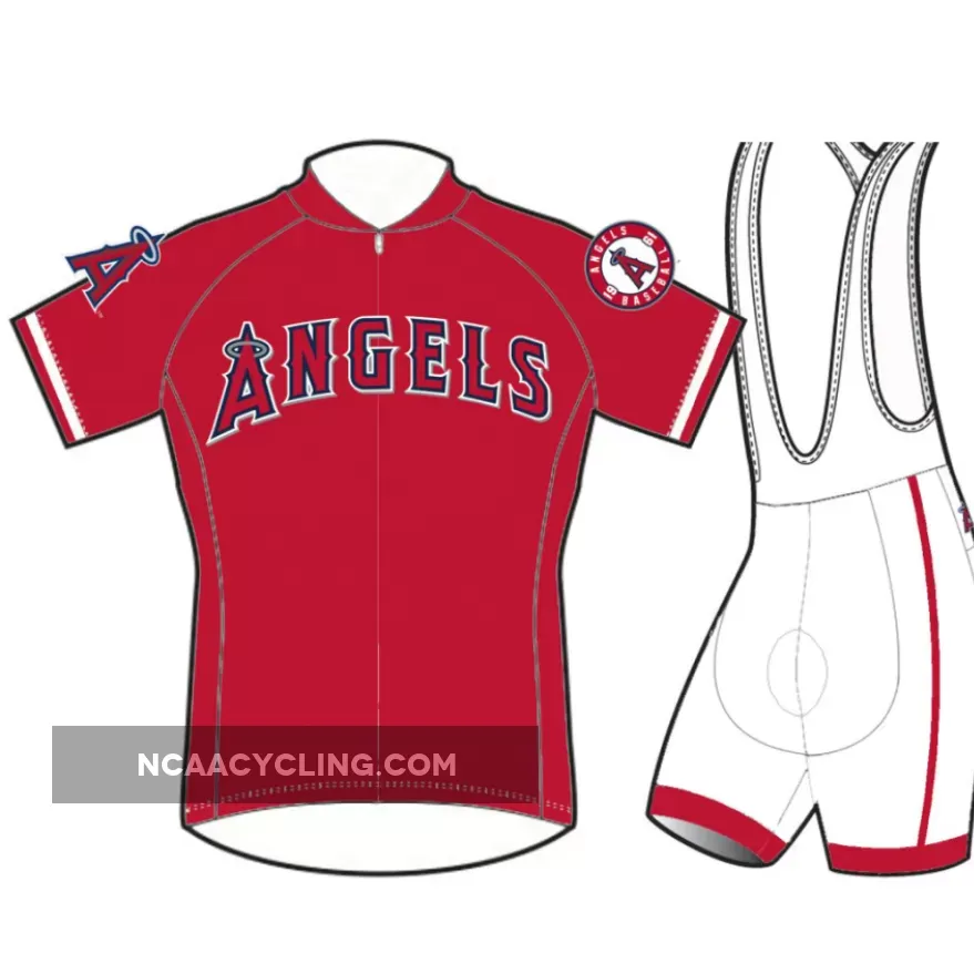 MLB Los Angeles Angels Cycling Jerseys and (bib) shorts