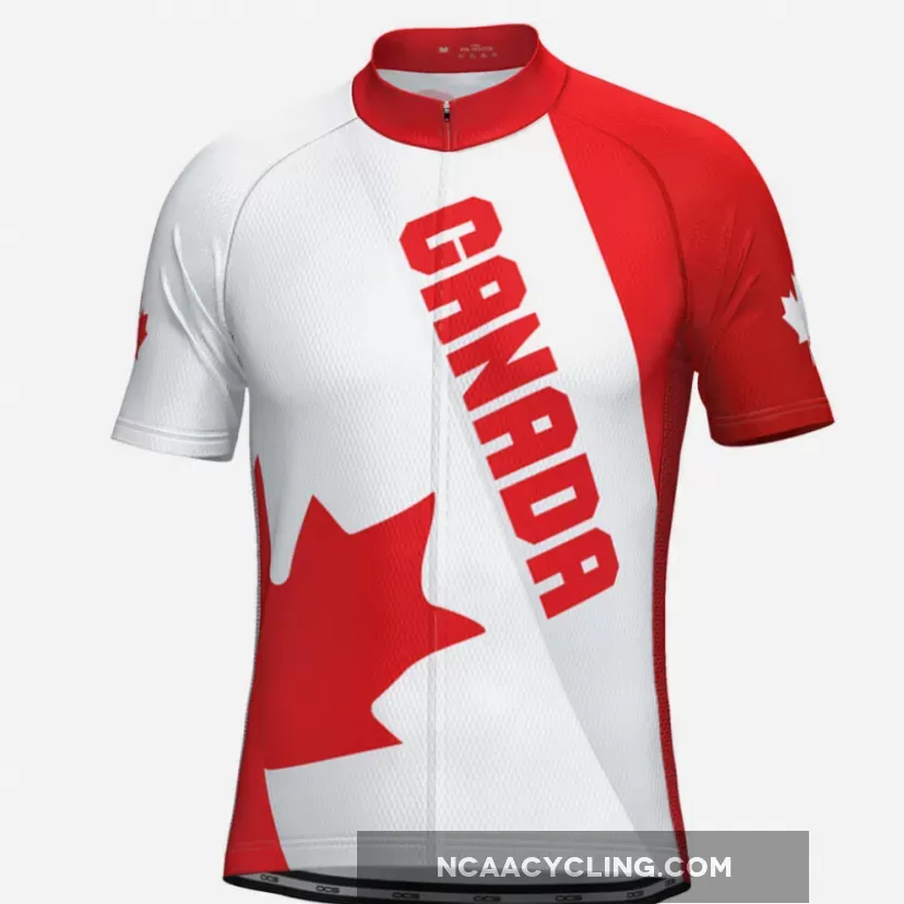 Men's Canada Bold Short Sleeve Cycling Jersey Restock