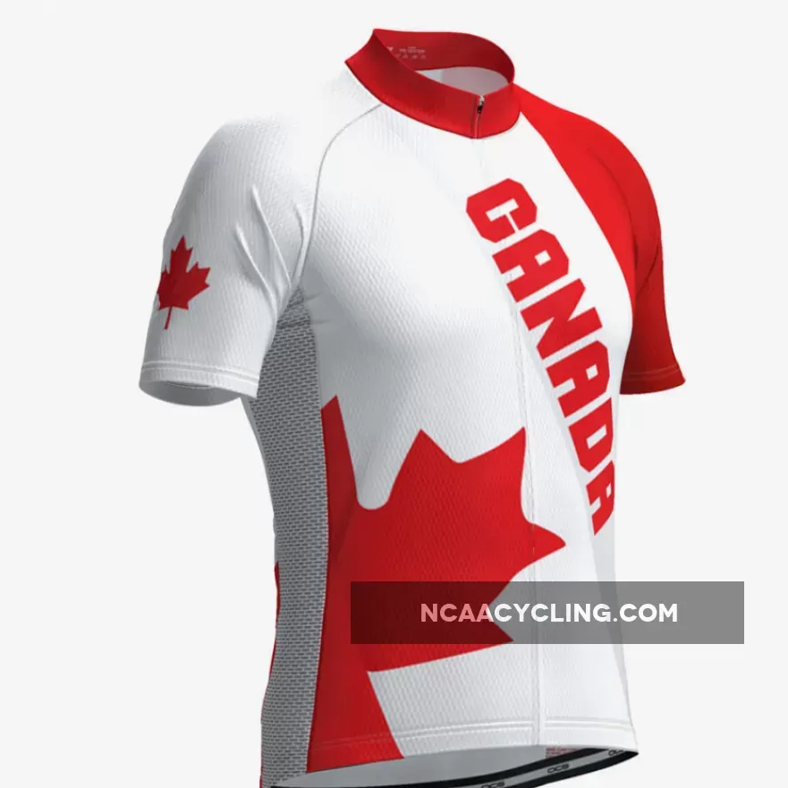 Men's Canada Bold Short Sleeve Cycling Jersey Restock
