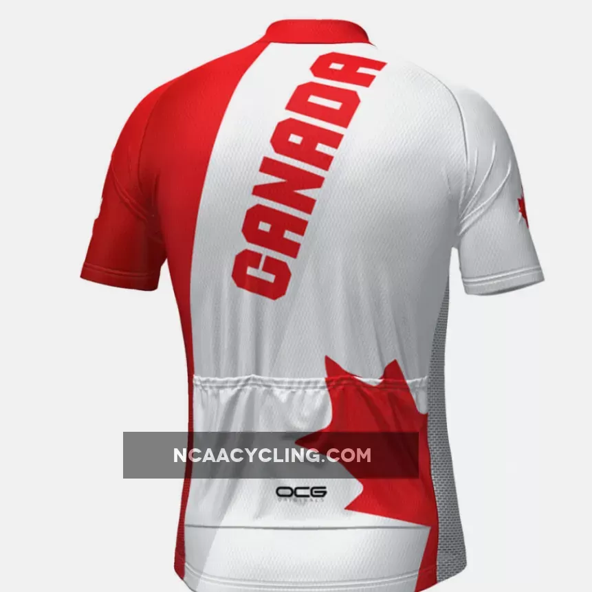 Men's Canada Bold Short Sleeve Cycling Jersey Restock