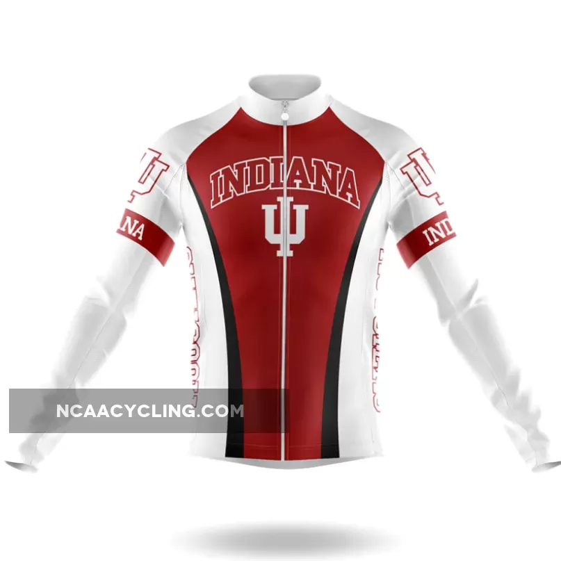 Indiana University Bloomington Long Sleeve Cycling Jersey Only | iu gear