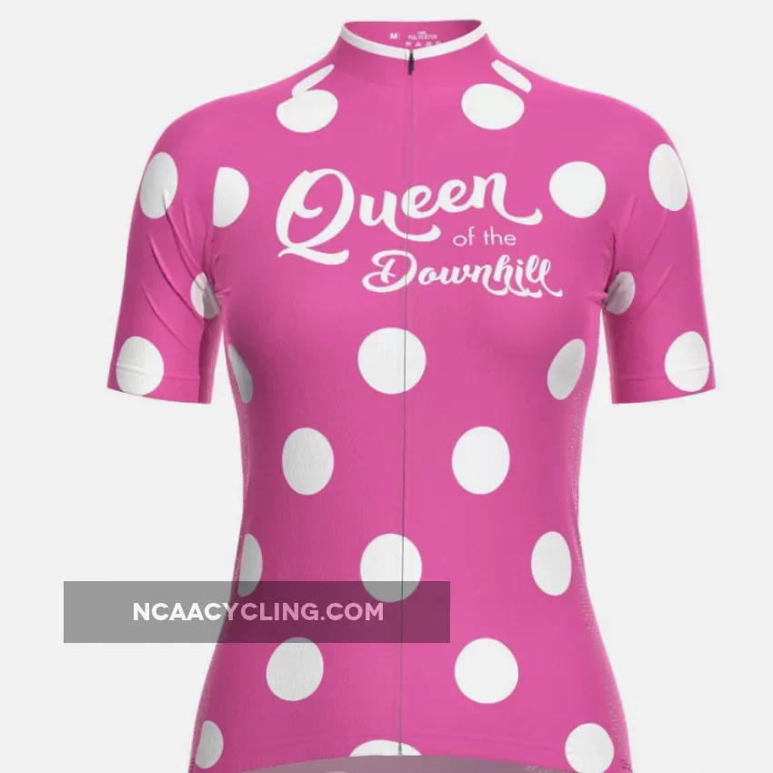Women's Queen of the Downhill Short Sleeve Cycling Jersey Jersey Queen
