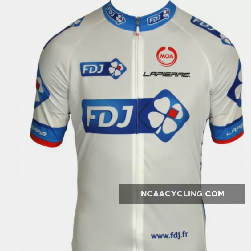 FRANCAISE DES JEUX (FDJ) 2011 MOA Radsport-Profi-Team Short Sleeve Jersey