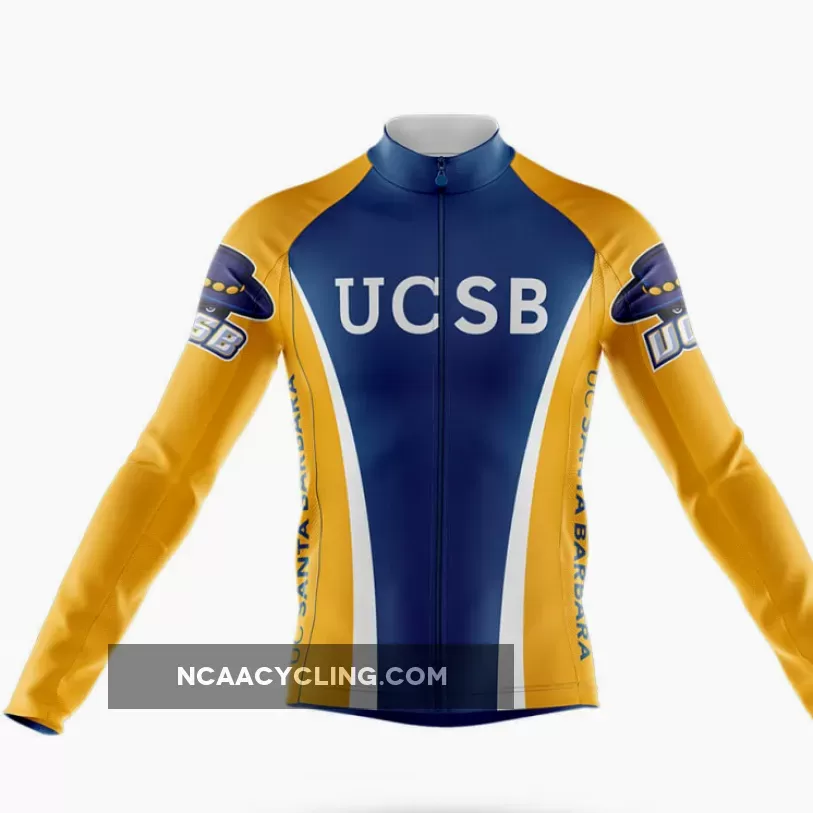 University of California Santa Barbara Long Sleeve Cycling Jersey Only | ucsb gear