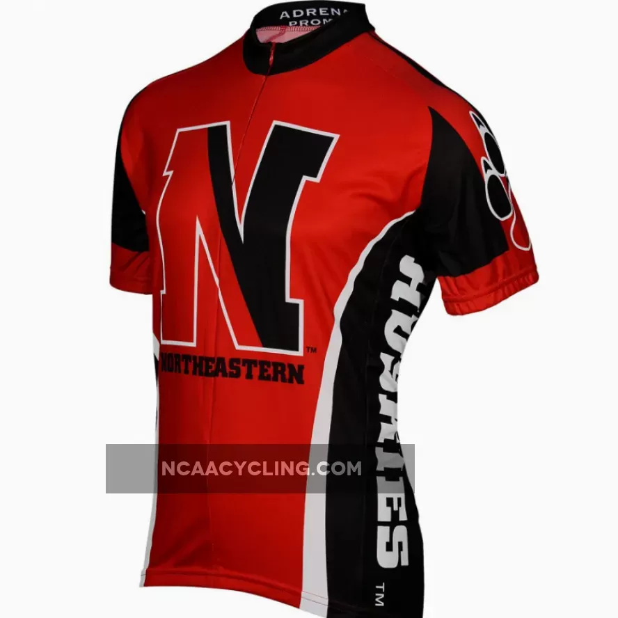 NCAA NEU Northeastern University Huskies Cycling Jerseys Z-1905403