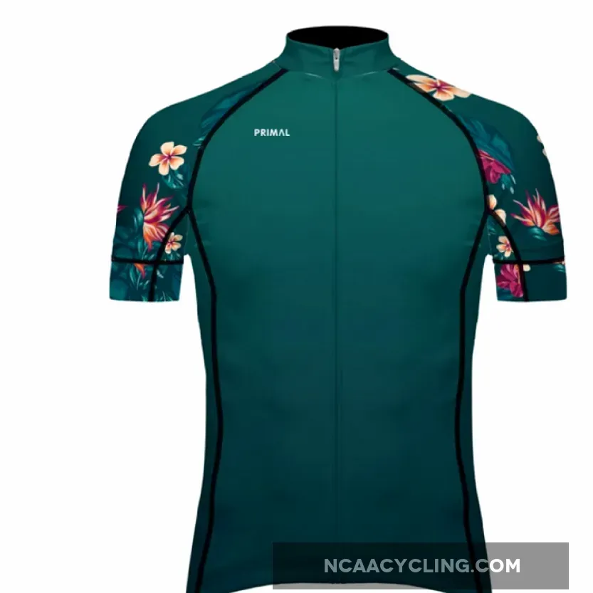 Primal Wear Kona Men's Full Zip Evo 2.0 Race Fit Cycling Jersey