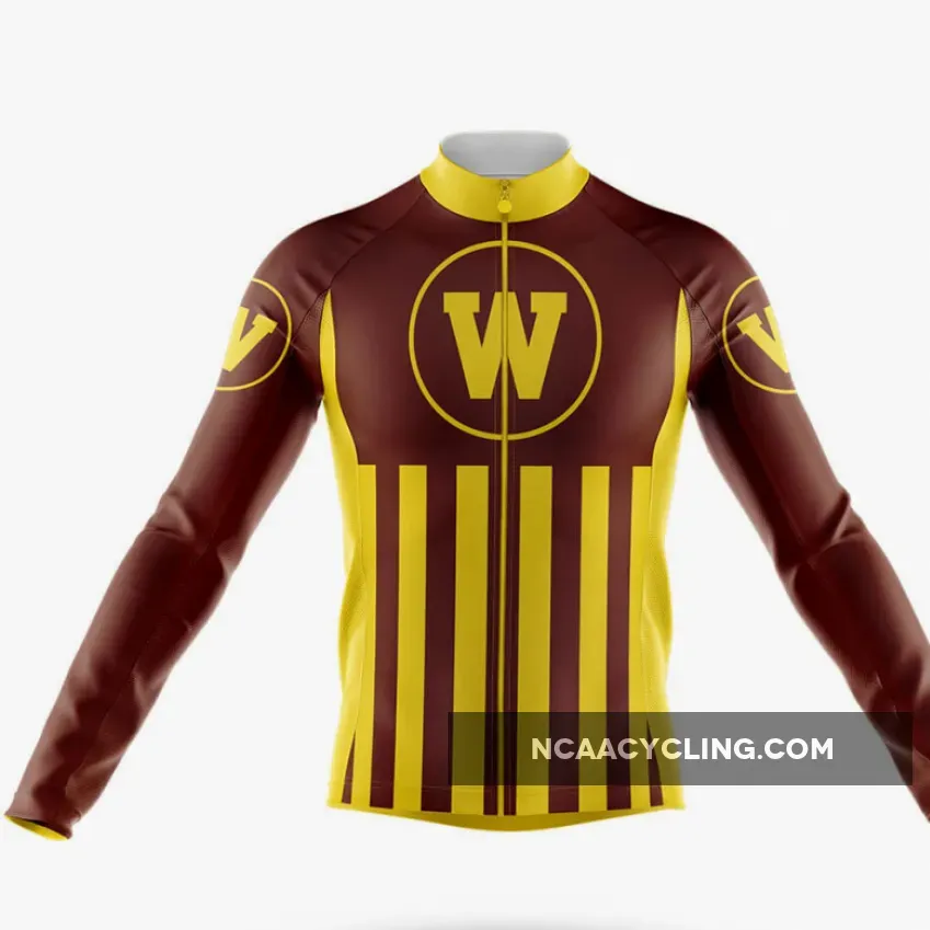 Western Michigan University USA Long Sleeve Cycling Jersey Only