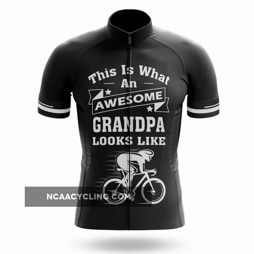 Awesome Grandpa V6 - Men's Cycling / Jersey Only To Buy