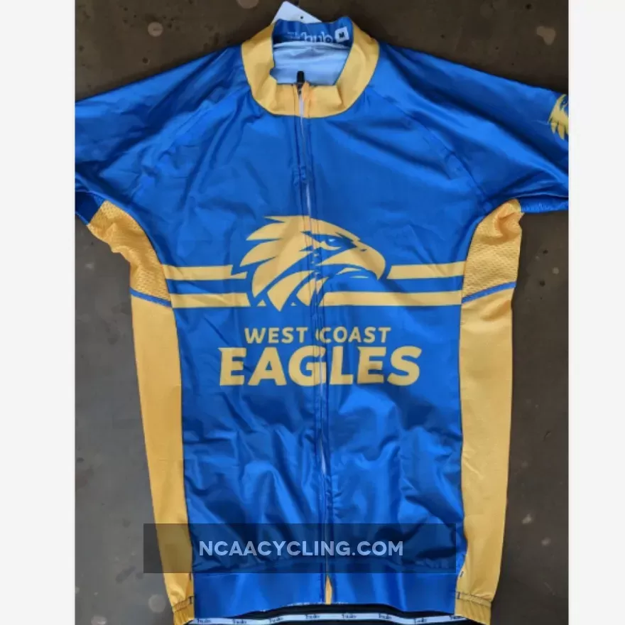 AFL West Coast Eagles Bike Clothing Short Sleeve Cycling Jerseys