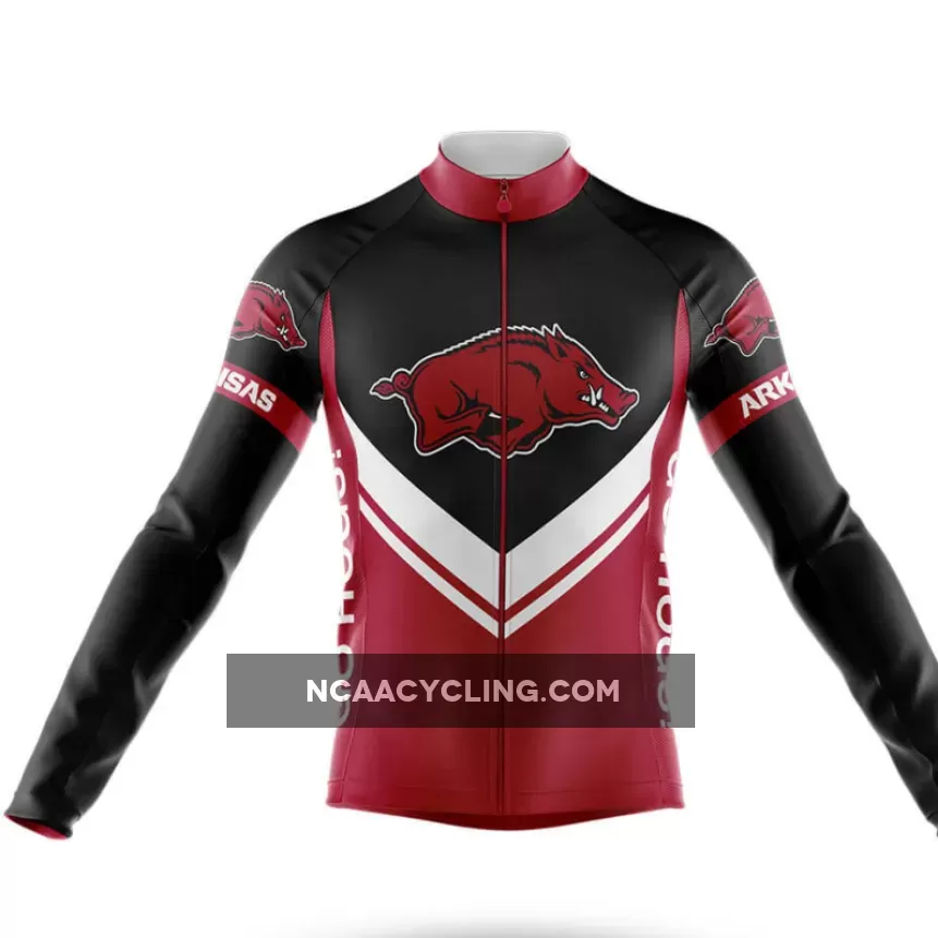 University of Arkansas V3 Long Sleeve Cycling Jersey Only