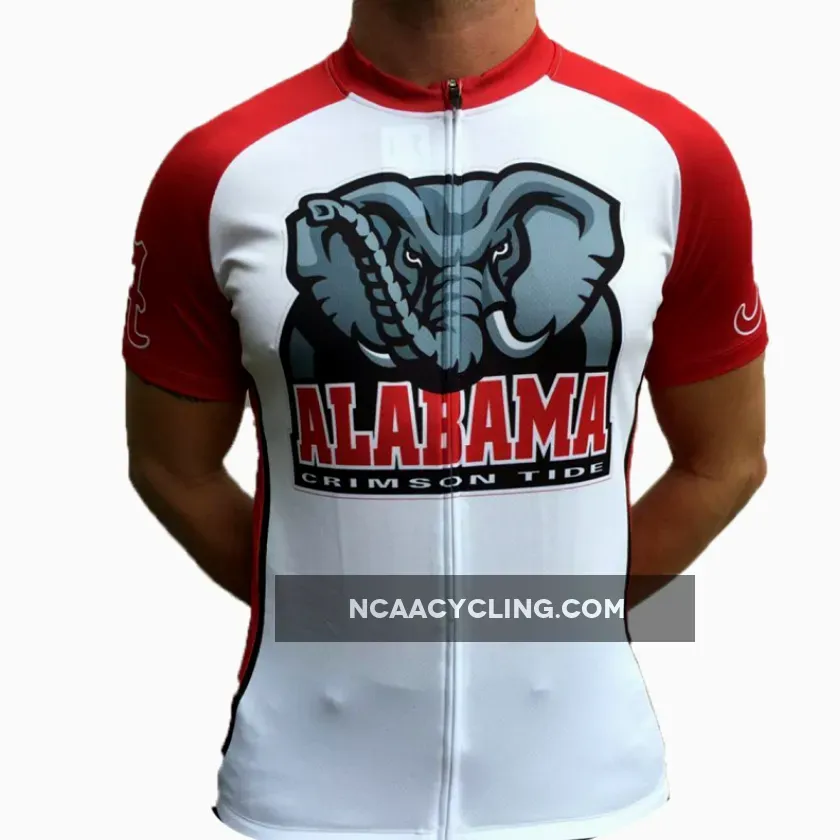 UA University of Alabama Crimson Tide Cycling Jersey