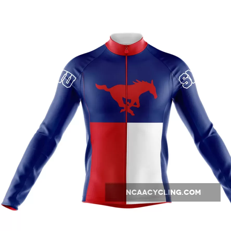 Southern Methodist University TX Long Sleeve Cycling Jersey Only