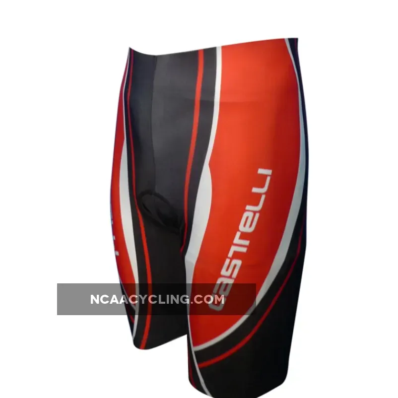 New CASTELLI BLACK -RED Cycling Shorts Online