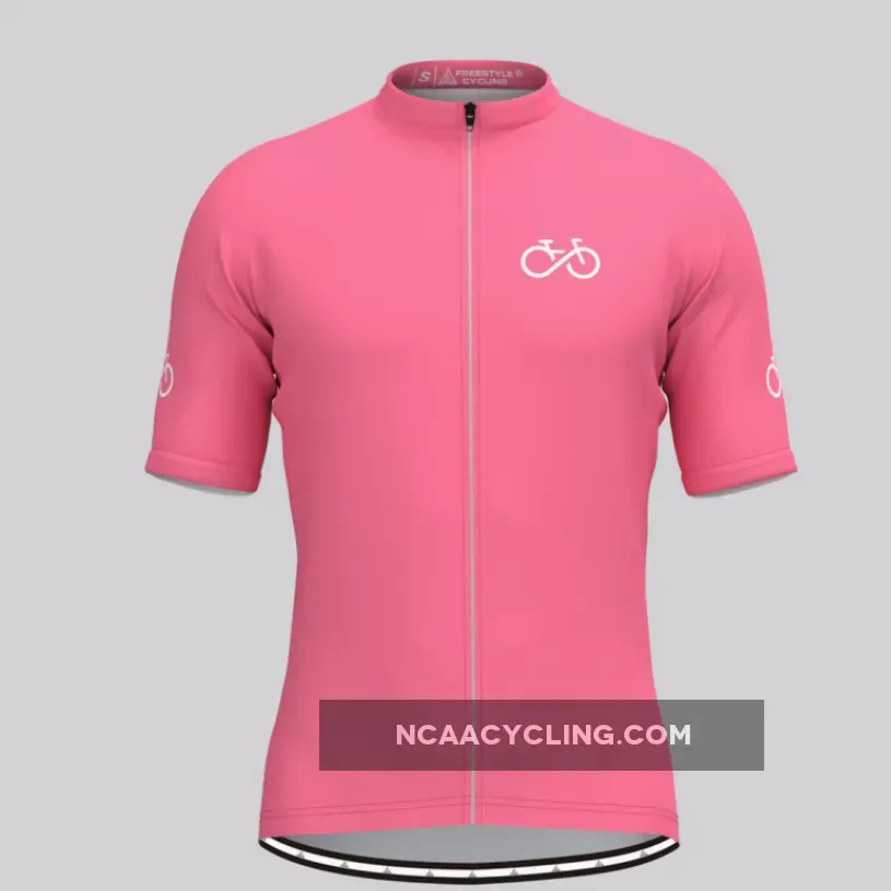 Ride Forever Men's Cycling Jersey-Pink To Buy