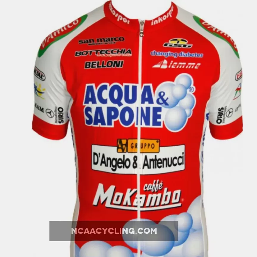 Acqua & Sapone - Tour 2010 Giessegi Radsport-Profi-Team - Short Sleeve Jersey