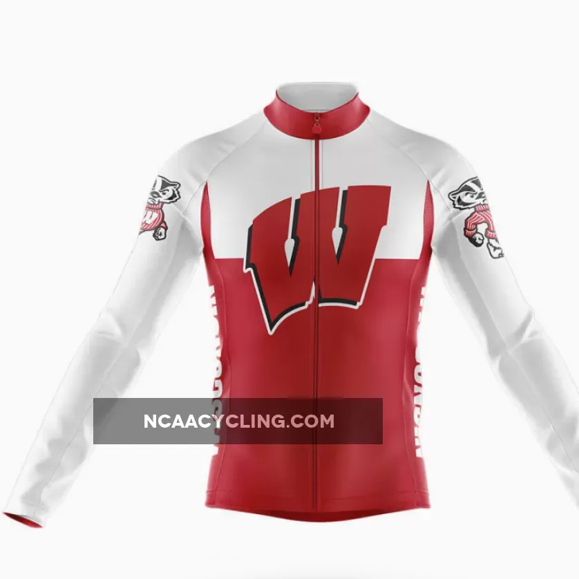 Badgers V2 Long Sleeve Cycling Jersey Only For Sale