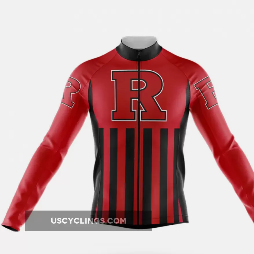 Rutgers University USA Long Sleeve Cycling Jersey Only