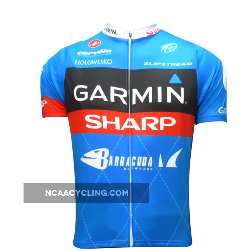 GARMIN-BARRACUDA GARMIN-SHARP TdF 2012 Short Sleeve Jersey