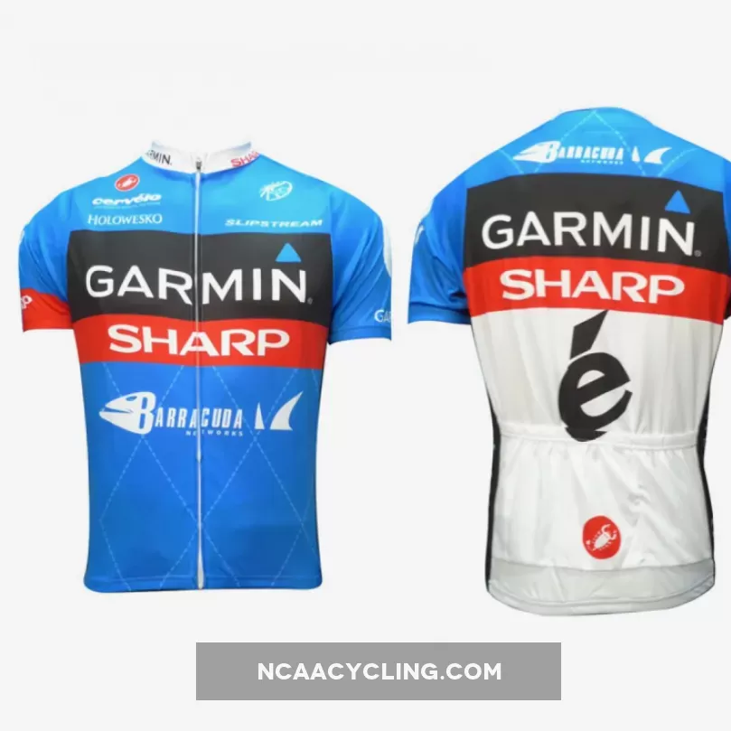GARMIN-BARRACUDA GARMIN-SHARP TdF 2012 Short Sleeve Jersey