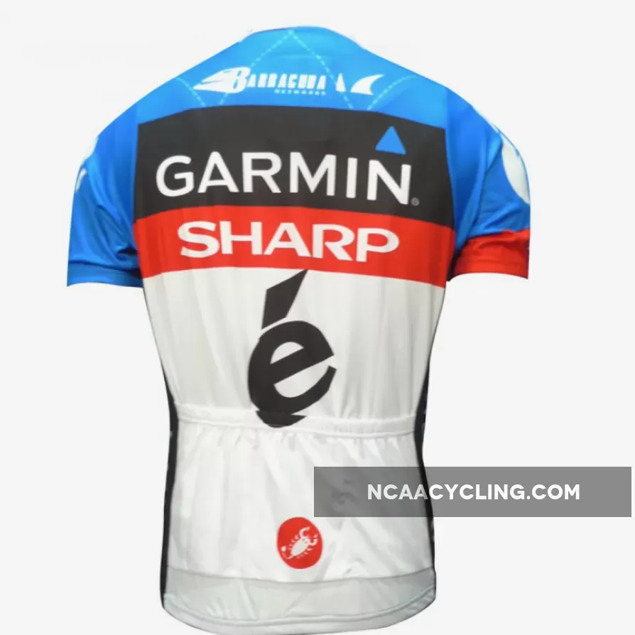 GARMIN-BARRACUDA GARMIN-SHARP TdF 2012 Short Sleeve Jersey