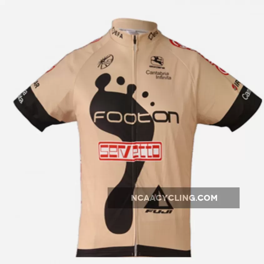Giordana 2010 Men's Footon-Servetto Team Short Sleeve Cycling Jersey