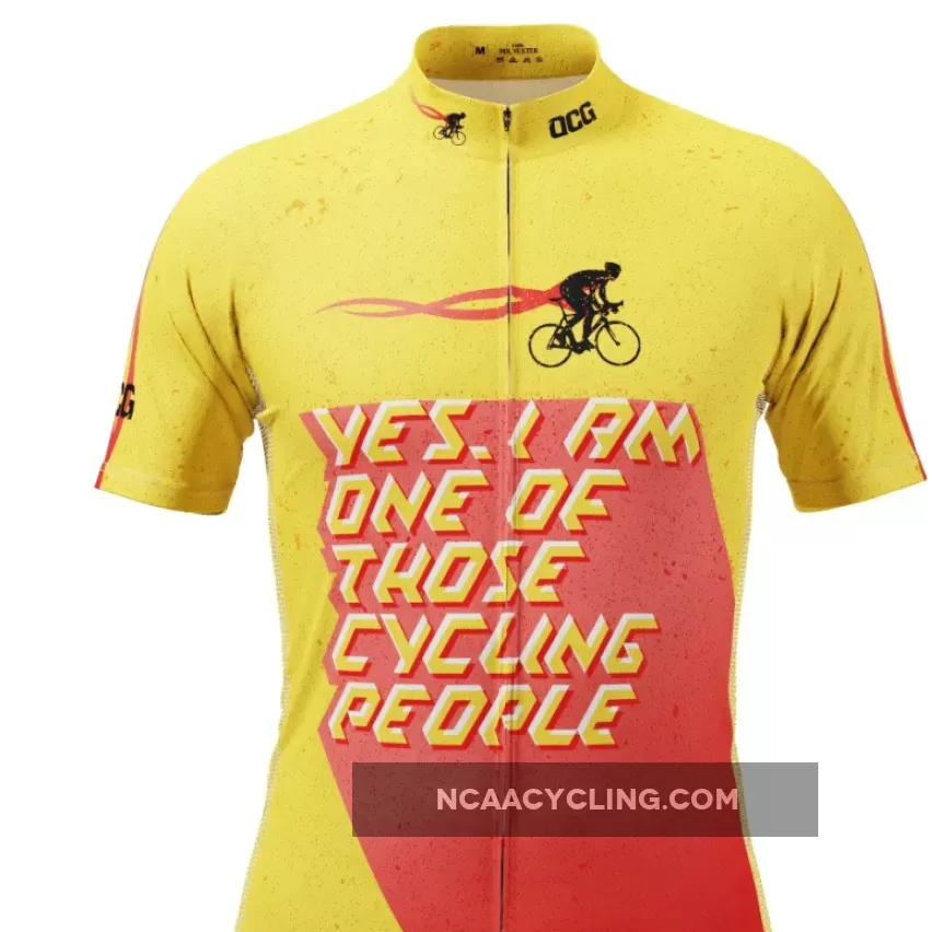 Men's One of Those Cycling People Short Sleeve Cycling Jersey