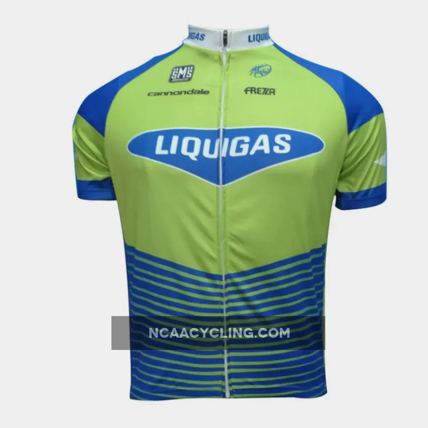 2012 Team Liquigas Cycling Short Sleeve Jersey Green Edtion