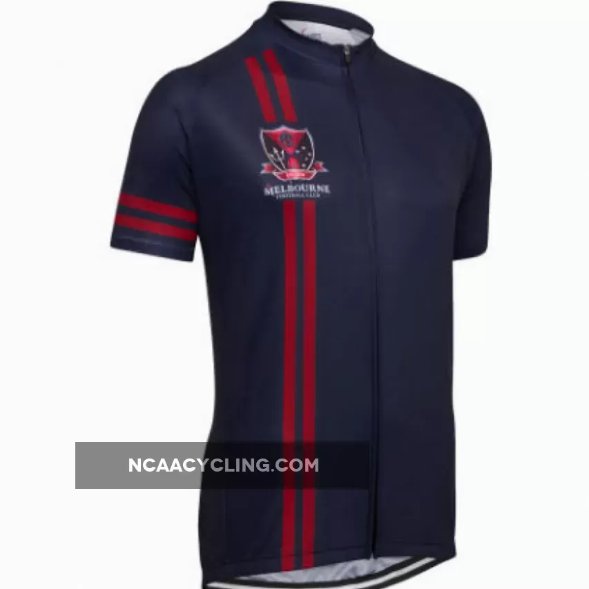 AFL Melbourne Demons Short Sleeve Cycling Jerseys Z-2276587