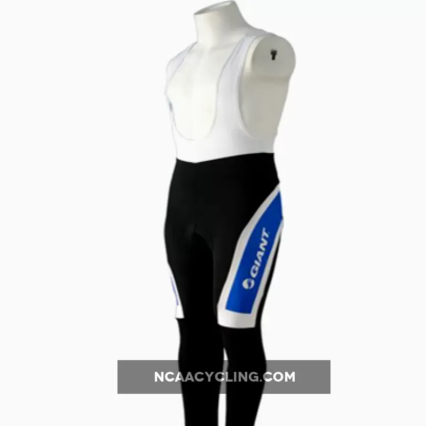 2011 Team Giant Cycling Winter Pants Black/Blue