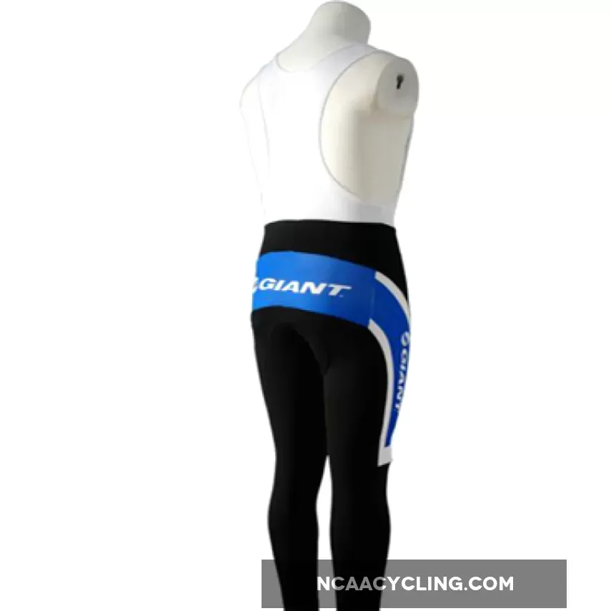 2011 Team Giant Cycling Winter Pants Black/Blue