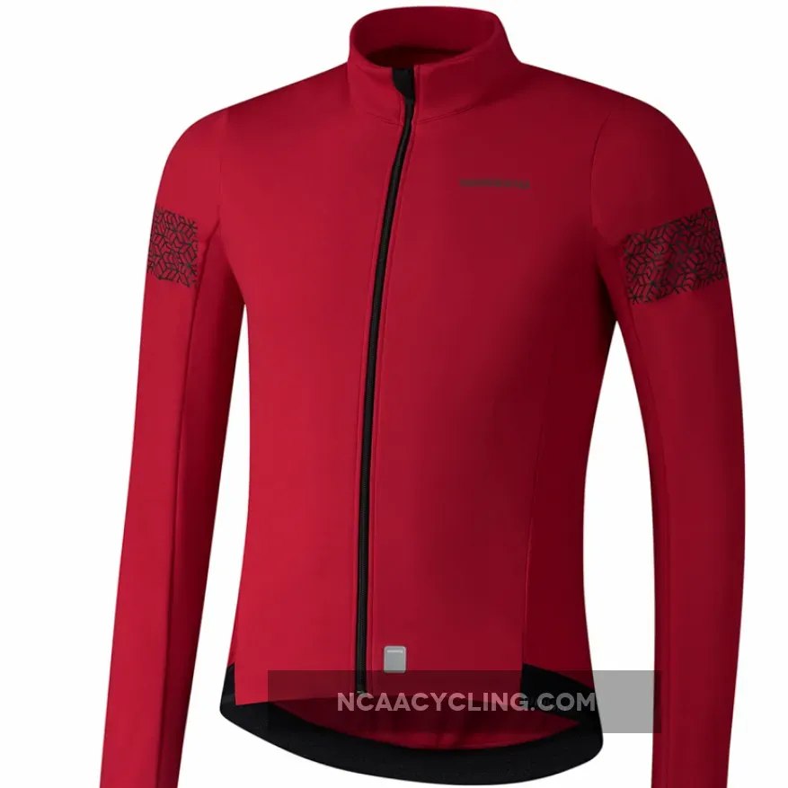 Shimano Beaufort Insulated Long Sleeve Jersey - Red Restock