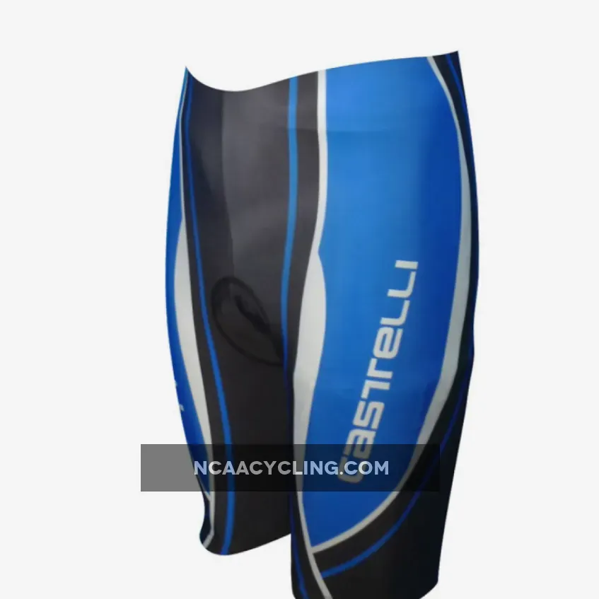 2012 New CASTELLI BLACK-BLUE Cycling Shorts For Sale