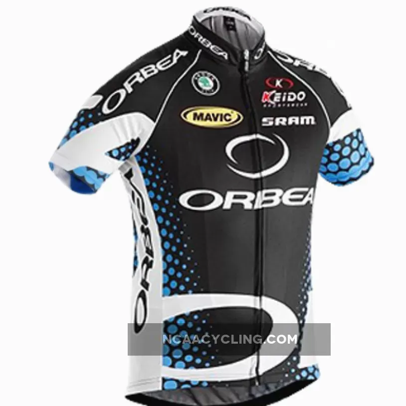 2011 ORBEA Black Cycling Short Sleeve Jersey For Sale