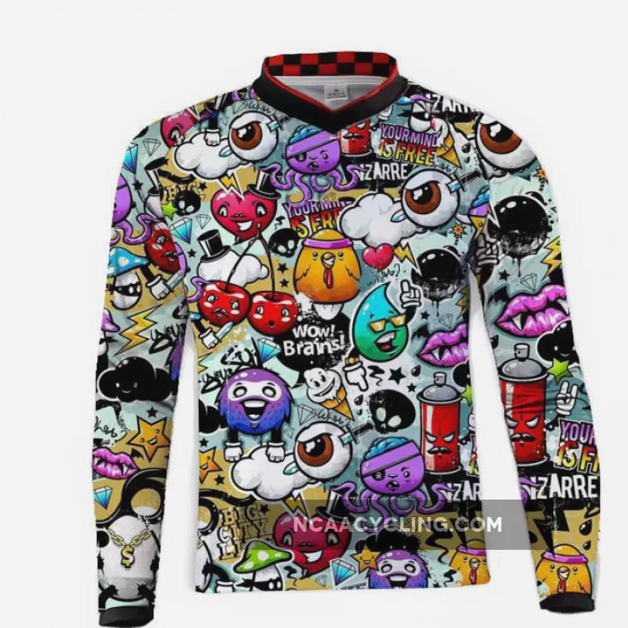 MTB Jerseys Enduro Downhill Jerseys DH MTB BMX Race Riding Cycling Clothes Men Mountain Bike Offroad Motorcycle T Shirts