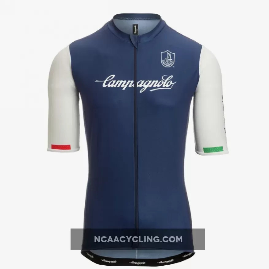 Campagnolo IRIDIO Cycling Jersey Long Zip Dark Blue