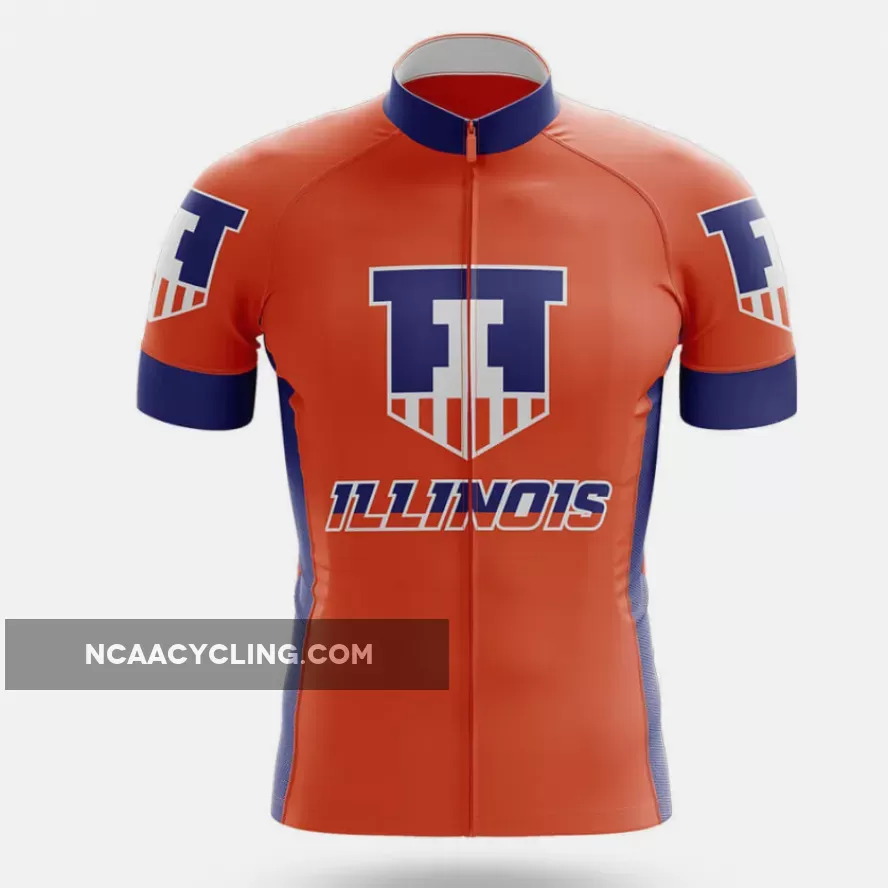 Illinois Shield Cycling Jersey For Sale