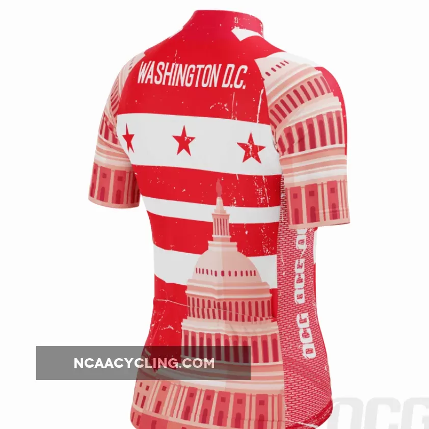 Women's Washington D.C. Short Sleeve Cycling Jersey Restock
