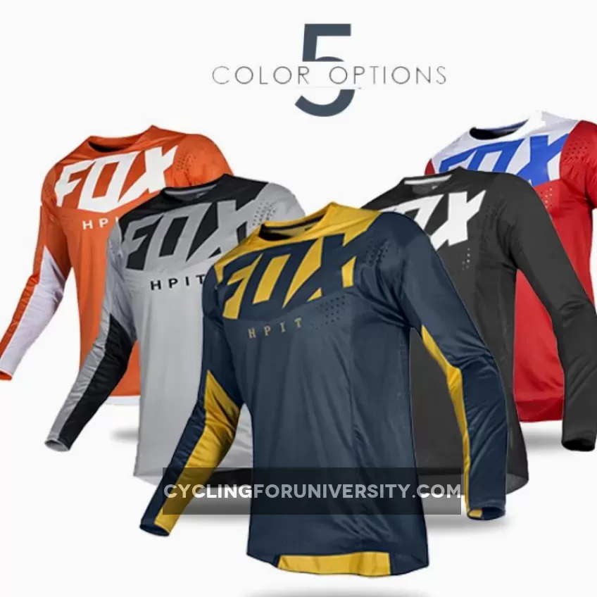 MTB jerseys Motorcycle Mountain Team Racing Downhill Jersey MTB Offroad DH MX Bike Jersey Motorcycle Cross Country Mountain Fox Bike Jersey