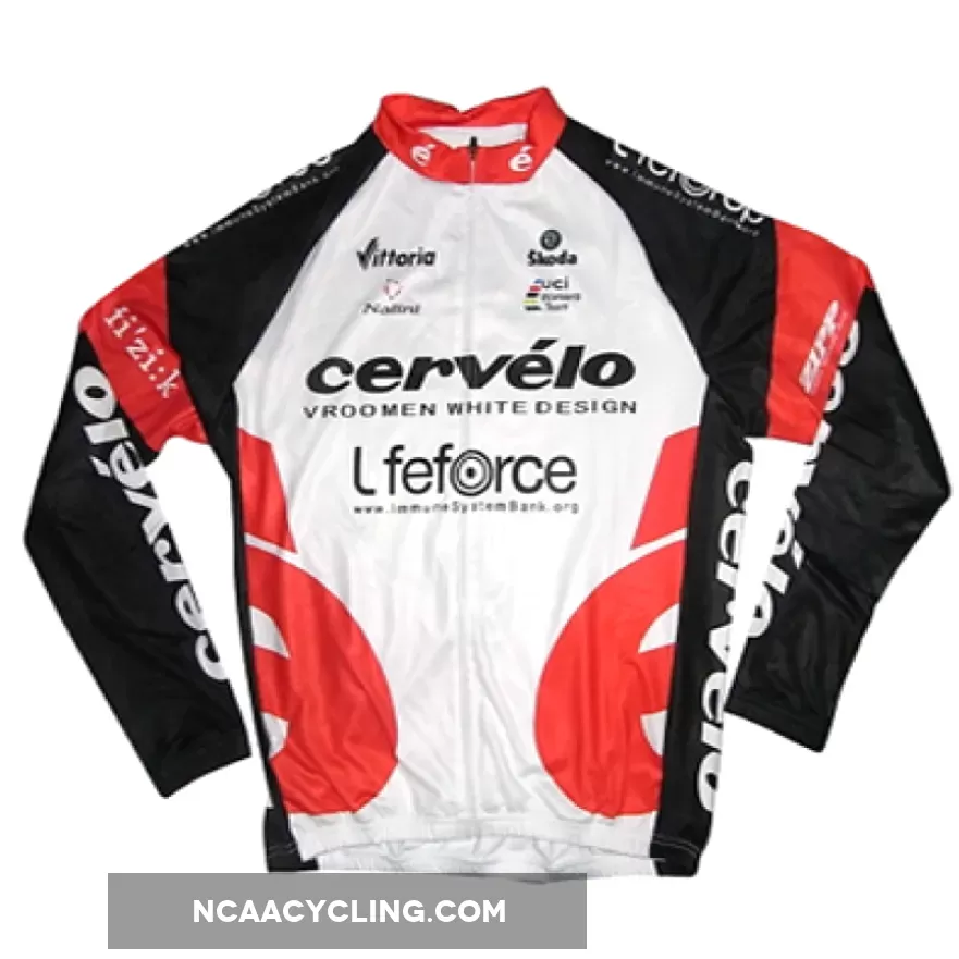 2009 CERVELO RED Long Sleeve Jersey For Sale