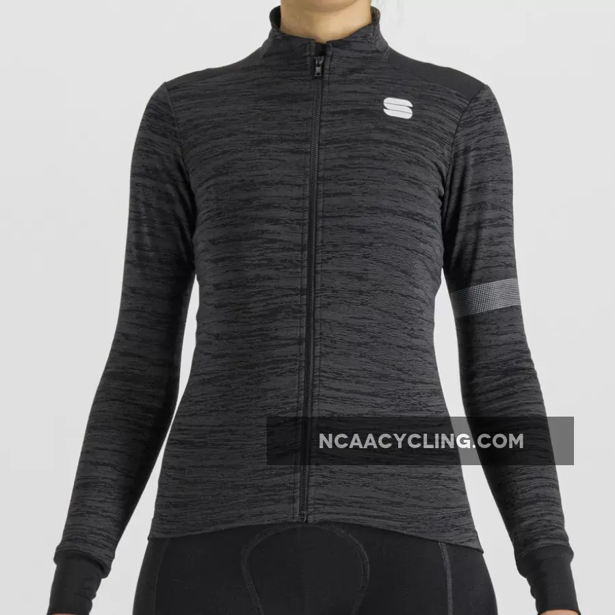 Sportful Supergiara Thermal women long sleeves jersey - Black