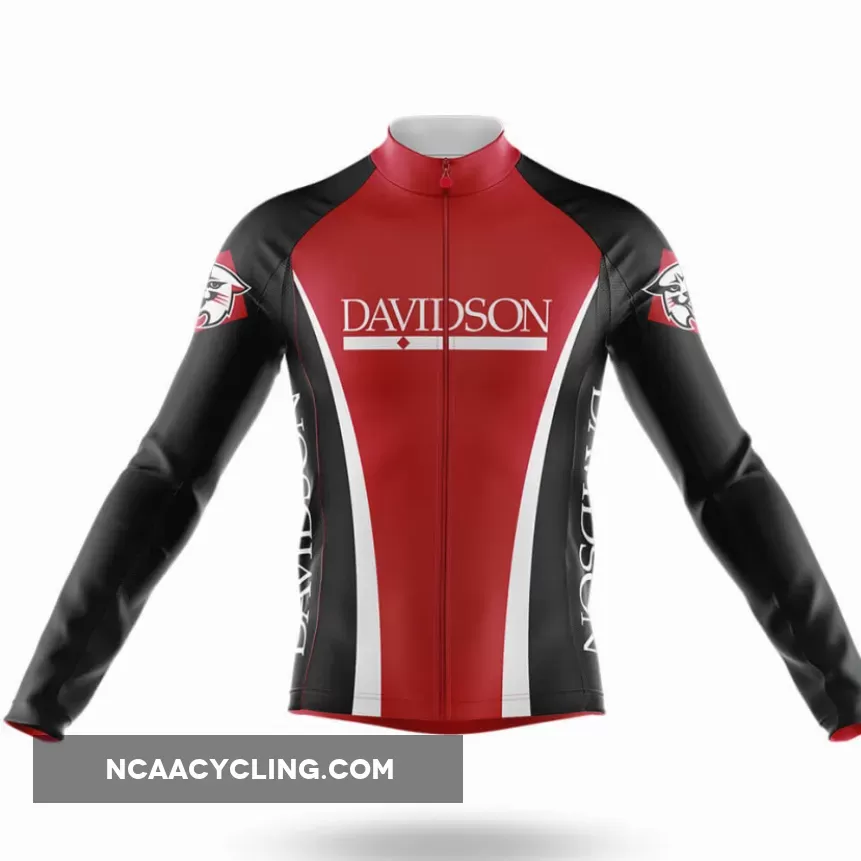 Davidson College Long Sleeve Cycling Jersey Only Restock