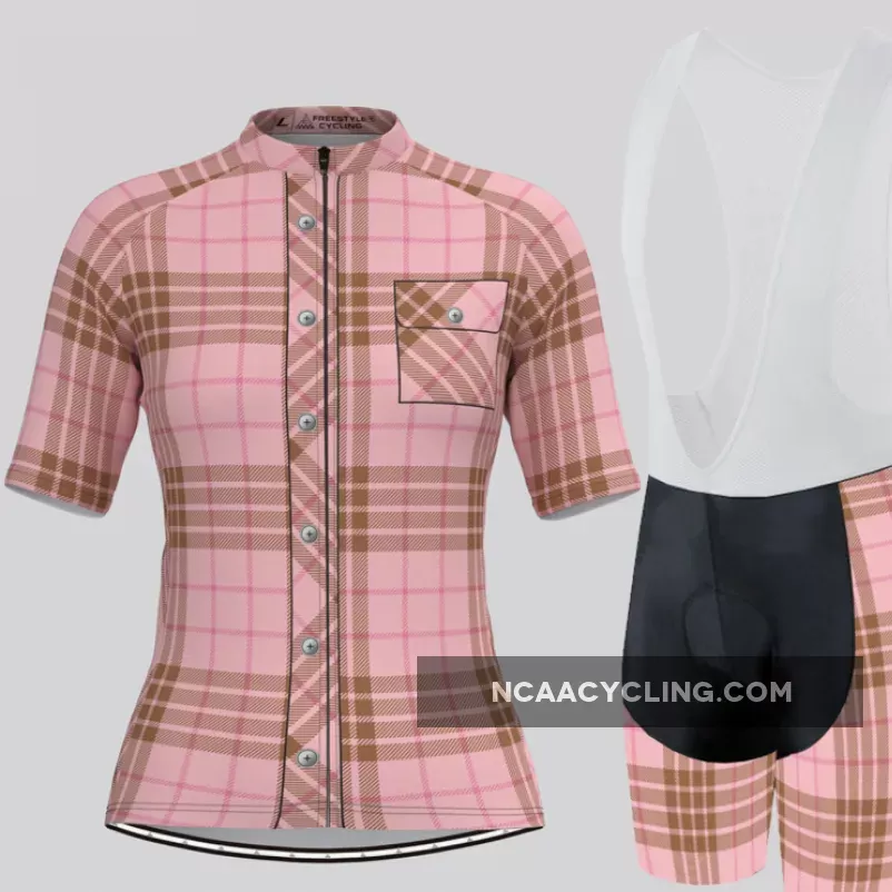 Plaid Checkered Shirt V21 Women's Cycling Kit Brand New