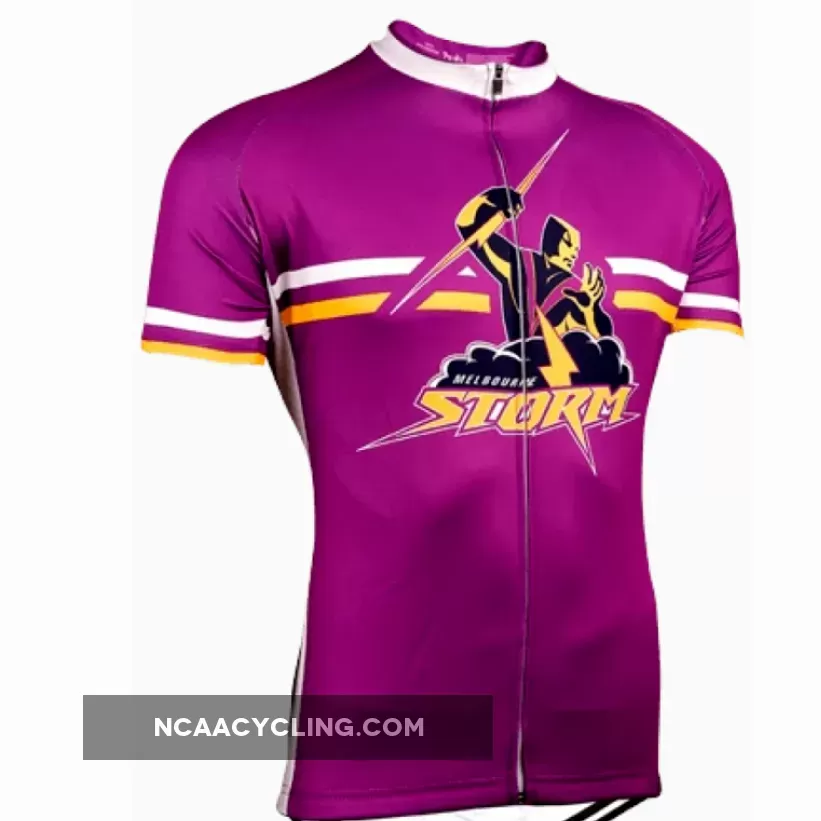 Outlet NRL Melbourne Storm Cycling Jerseys