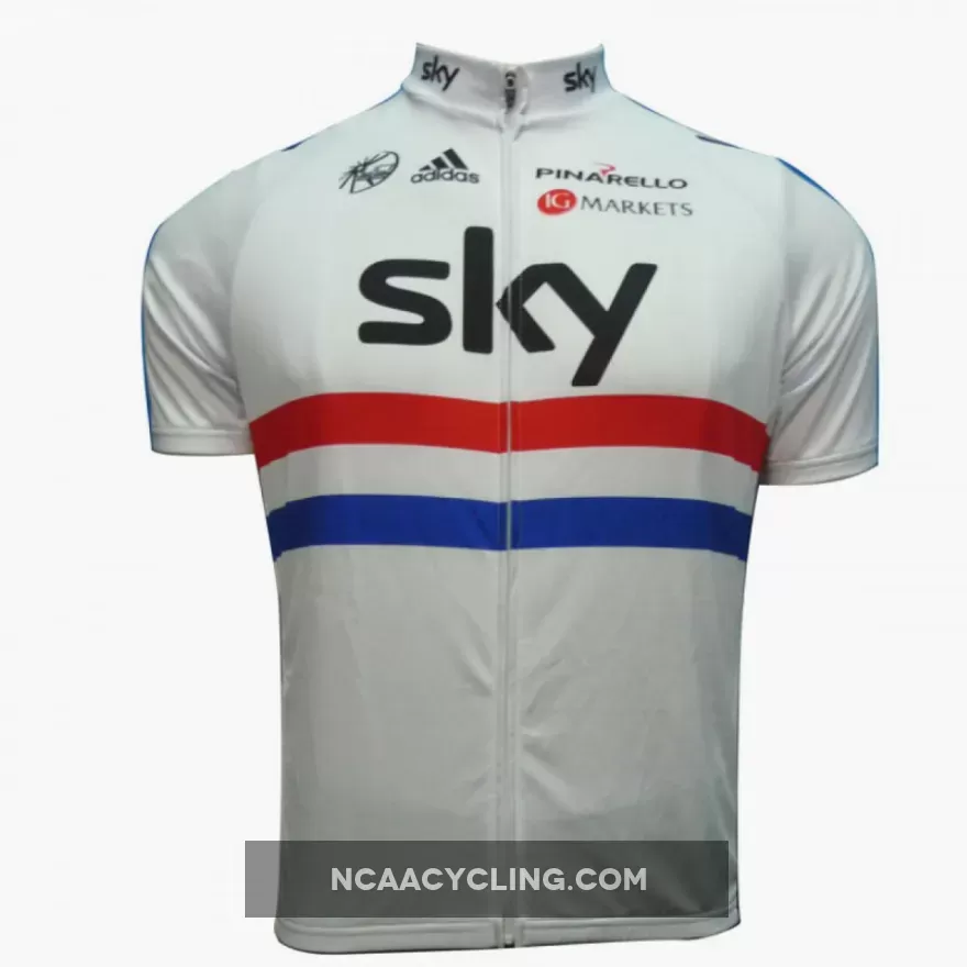 SKY 2012 UK Champion Cycling Jersey Short Sleeve Brand New