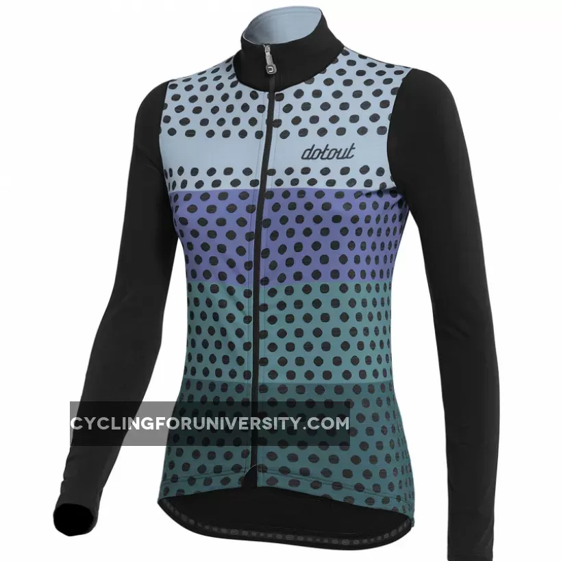 Dotout Fanatica Wool woman long sleeves jersey - Blue